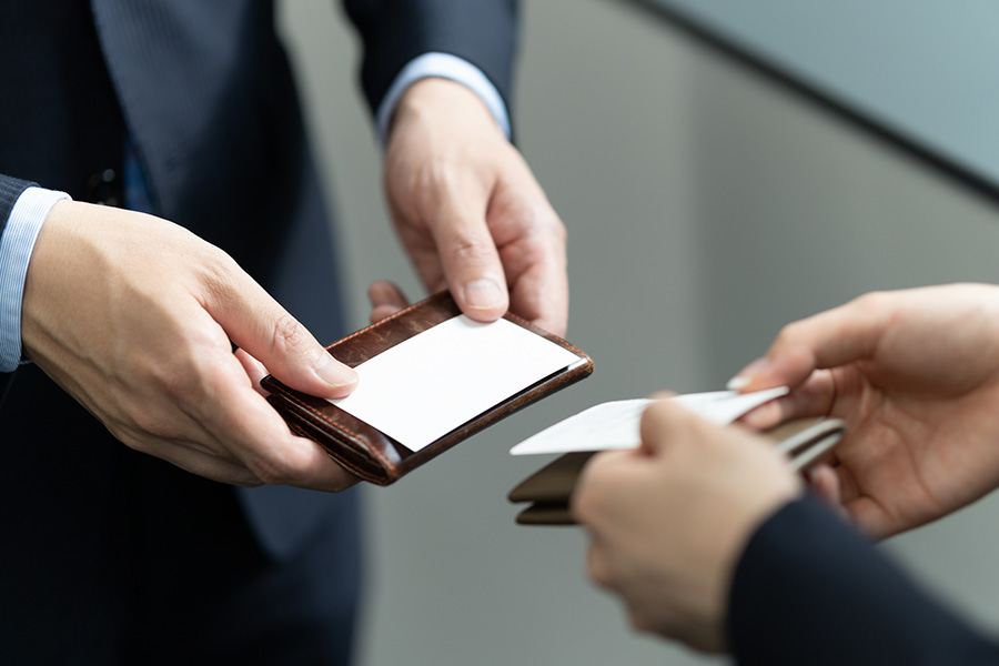 お客様との商談